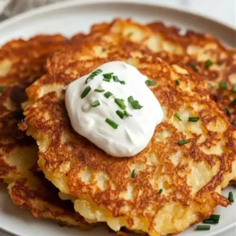 Easy Crispy German Potato Pancakes