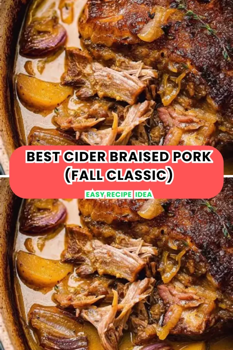 Cider Braised Pork