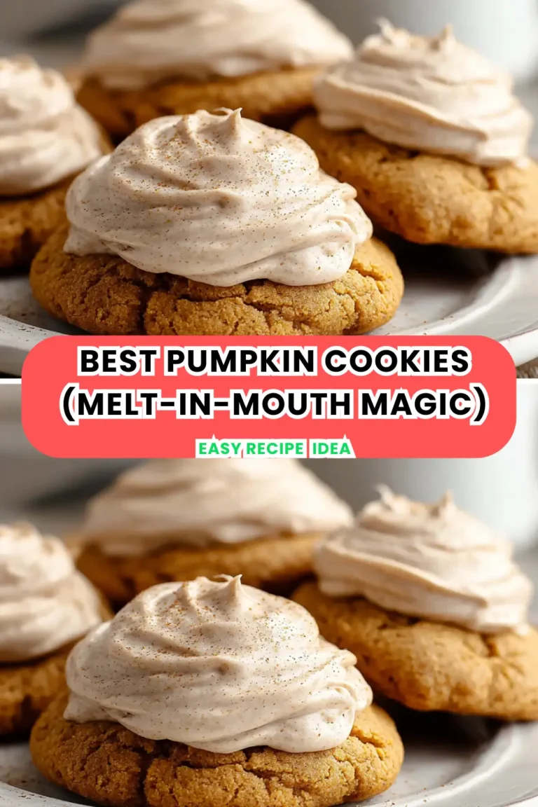Best Pumpkin Cookies (Melt-in-Mouth Magic)