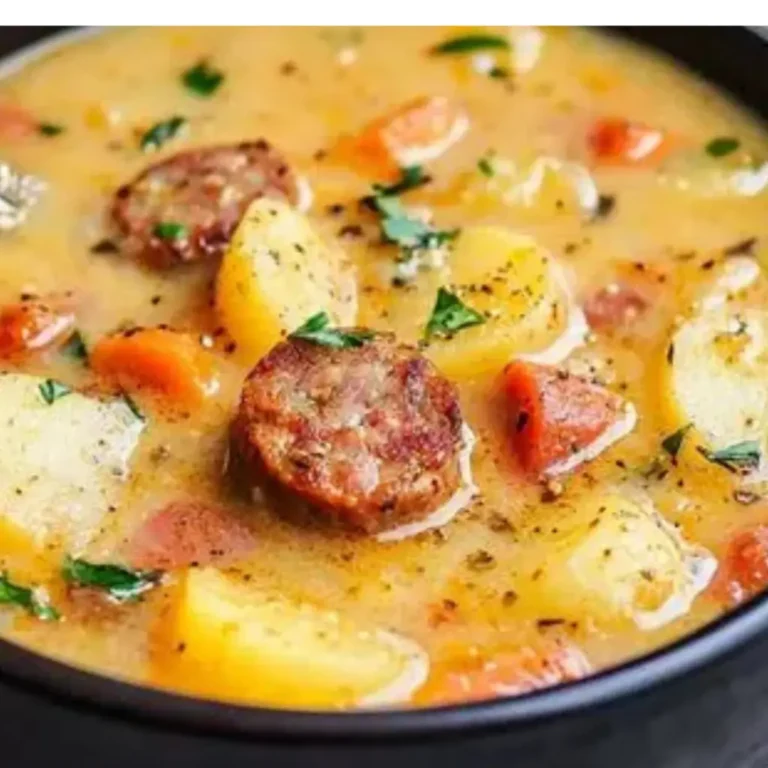 Creamy Cajun Potato Soup Slow Cooked