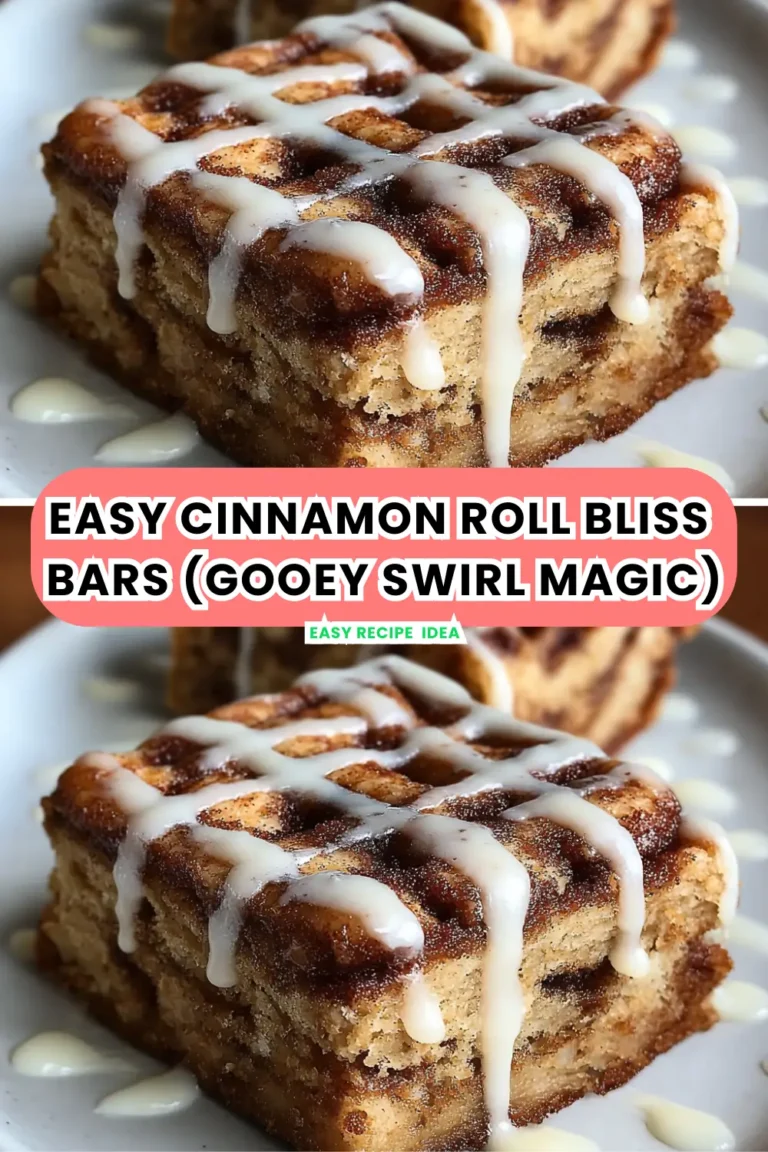 Cinnamon Roll Bliss Bars