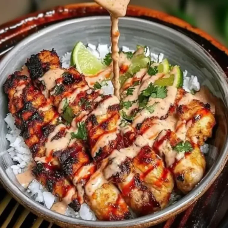 Quick Sweet Chili Chicken Bowl