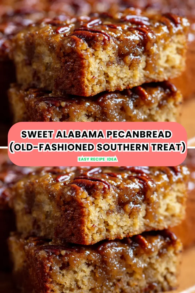 Sweet Alabama Pecanbread (Old-Fashioned Southern Treat)