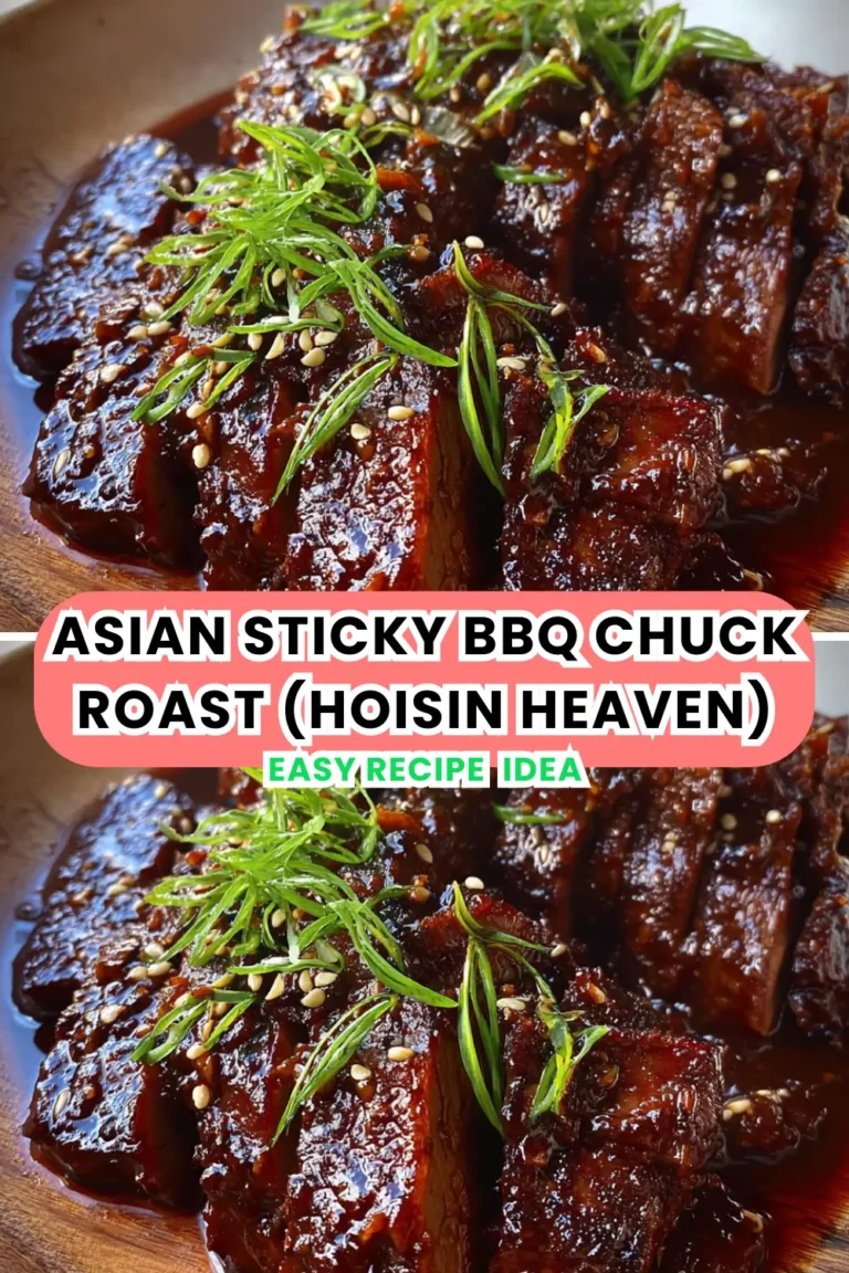 Asian Sticky BBQ Chuck Roast (Hoisin Heaven)