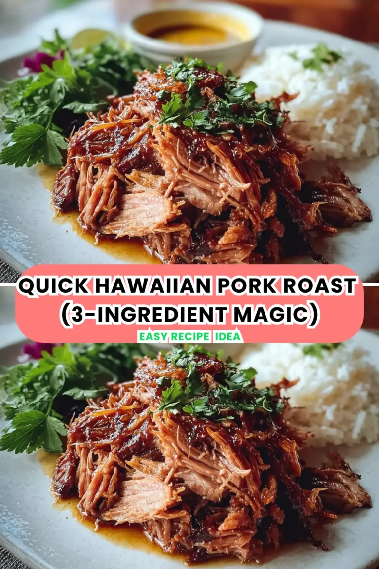 Quick Hawaiian Pork Roast (3-Ingredient Magic)