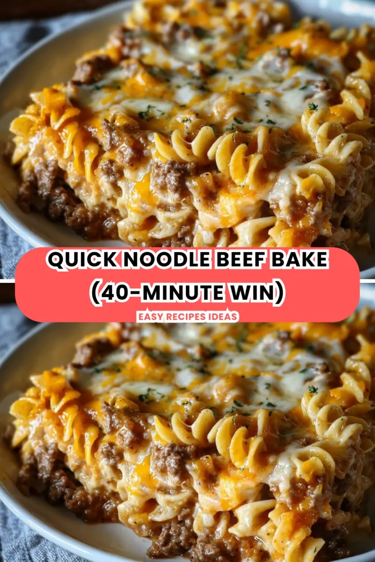Quick Noodle Beef Bake (40-Minute Win)