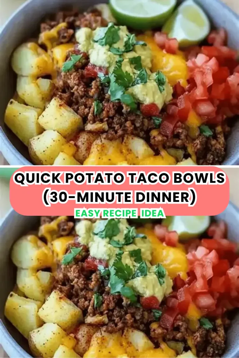 Quick Potato Taco Bowls (30-Minute Dinner)