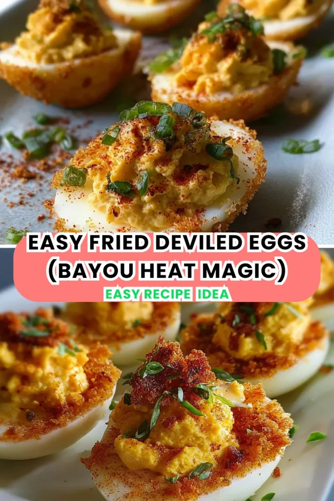 Fried Deviled Eggs