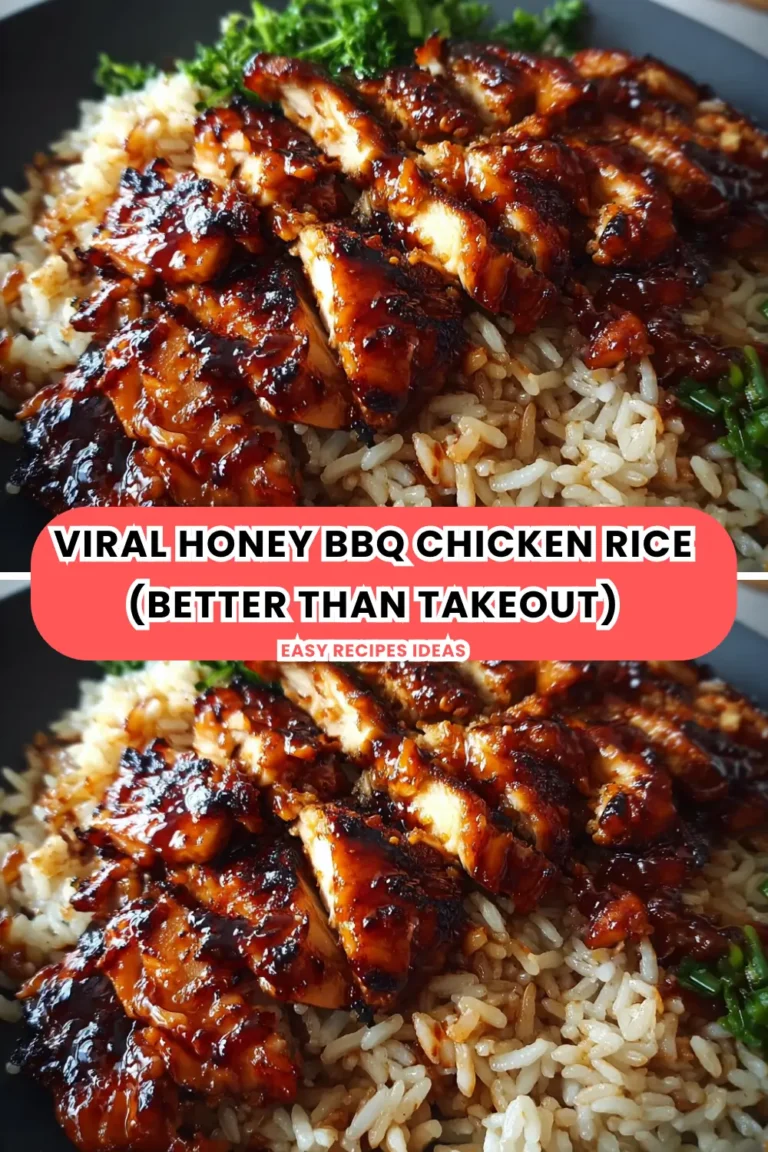 Viral Honey BBQ Chicken Rice (Better Than Takeout)