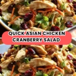 Asian Chicken Cranberry Salad