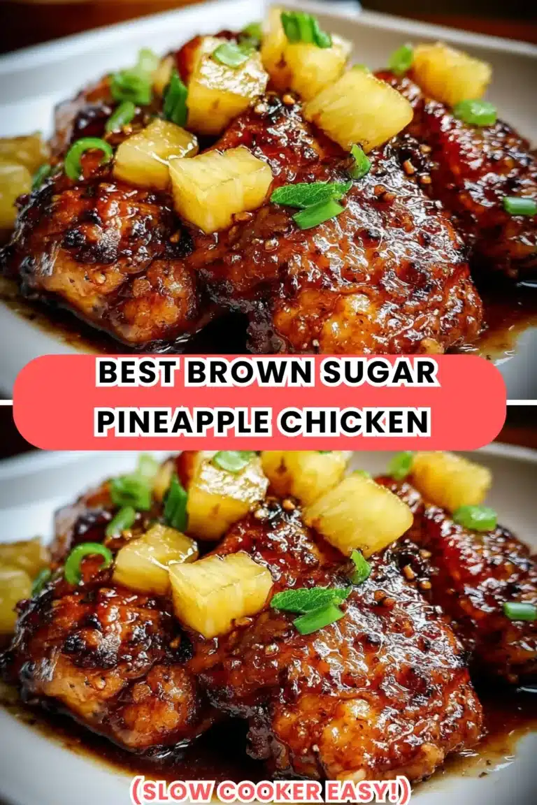 Best Brown Sugar Pineapple Chicken