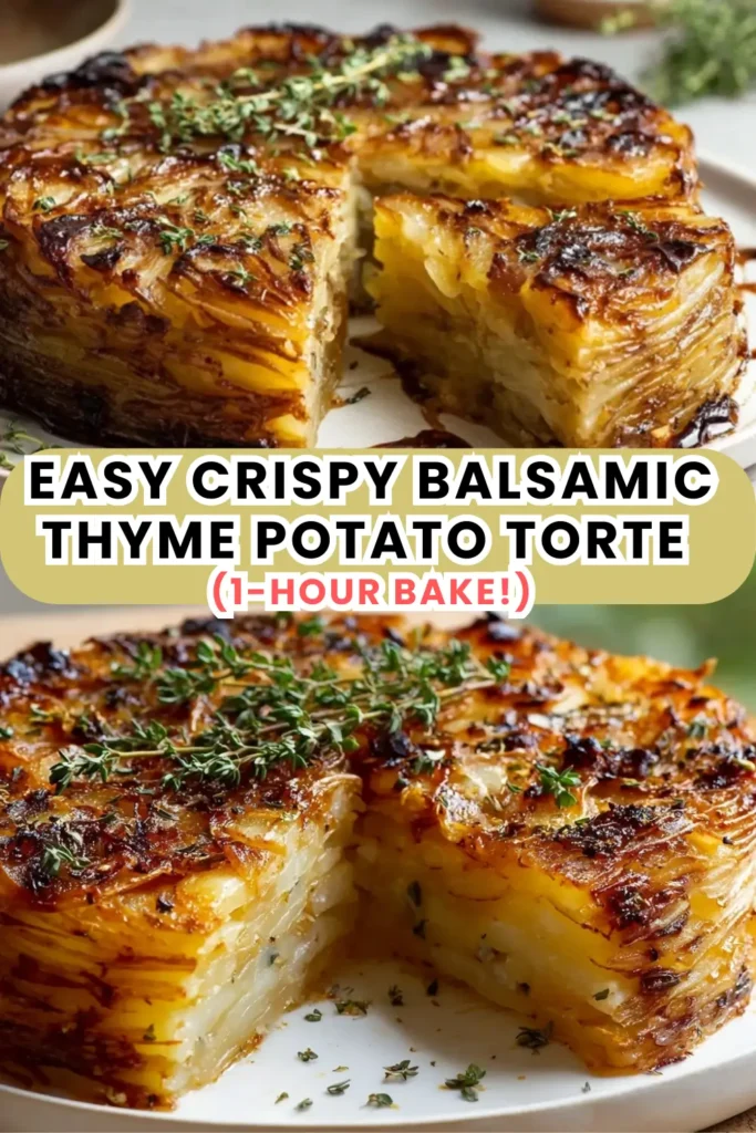 Easy-Crispy-Balsamic-Thyme-Potato-Torte-1-Hour-Bake