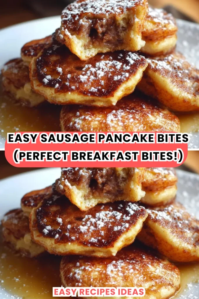 Easy Sausage Pancake Bites (Perfect Breakfast Bites!)