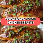 Quick Honey Garlic Chicken Breasts
