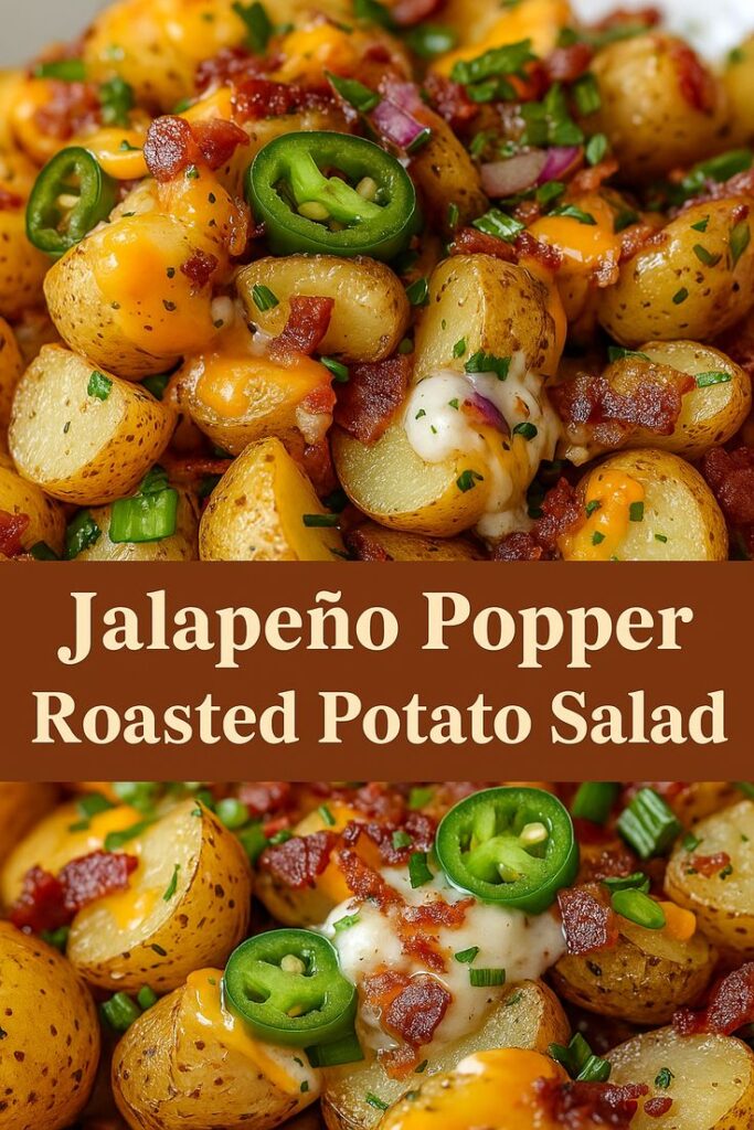 Jalapeño Popper Roasted Potato Salad