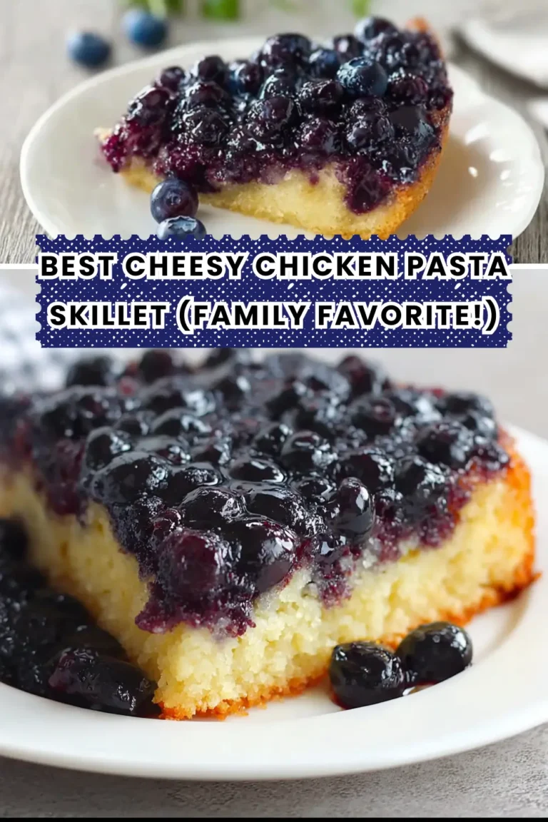 Best Homemade Blueberry Upside Down Cake